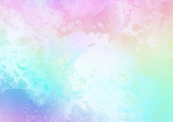 Rainbow gradient artistic background