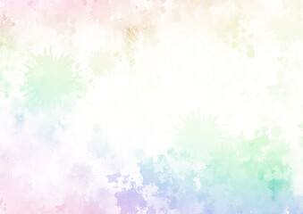 Fototapeta na wymiar Rainbow gradient artistic background