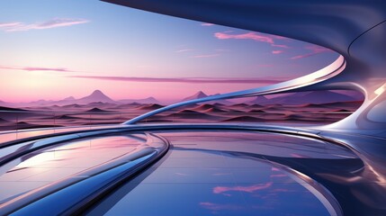 Fototapeta premium Horizon futuristic background , Background Image,Desktop Wallpaper Backgrounds, HD