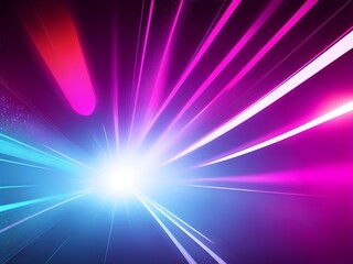 Abstract futuristic background with glowing light effect