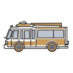 消防車のイラスト