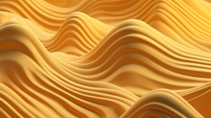 An intriguing orange-yellow 3D topographic line contour map background adorned with wave-like patterns, delivering a visually captivating geospatial aesthetic.