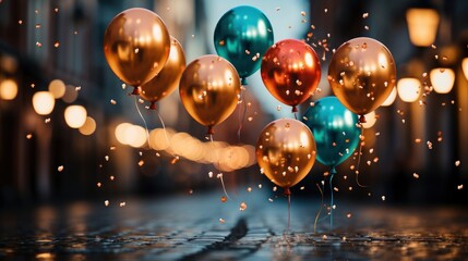 New Years party balloons Balloon drop Balloon , Background Image,Desktop Wallpaper Backgrounds, HD