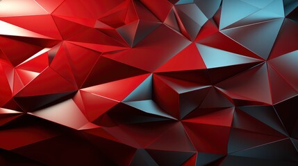 Obraz premium Polygonal red background , Background Image,Desktop Wallpaper Backgrounds, HD