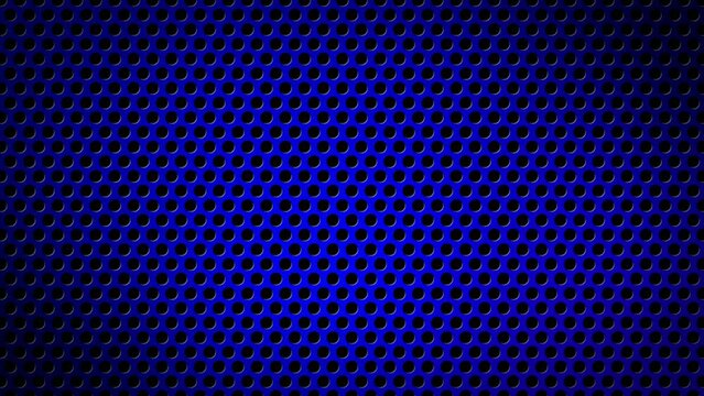 Simple Blue gradient metallic grill pattern minimal geometrical background