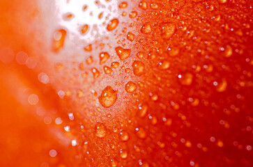Fresh tomatoes macro.