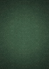 Hand-drawn unique abstract symmetrical seamless ornament. Bright green on a deep warm green with vignette of a darker background color. Paper texture. Digital artwork, A4. (pattern: p11-2e)