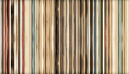 Rustic stripe repeating pattern, colored wood, generative ai