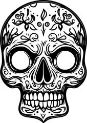 skull cartoon