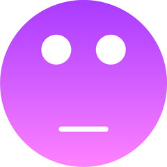 neutral Glyph Gradient Icon pictogram symbol visual illustration