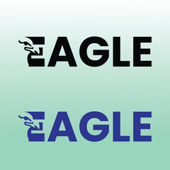 Eagle Negative Space Logo