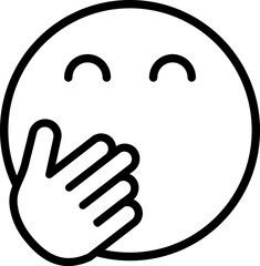 hand Line Icon pictogram symbol visual illustration