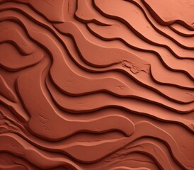 texture of red clay. generative ai