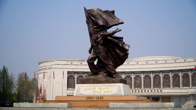 Pyongyang, North Korea, Victory Monument