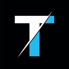 T Letter Logo design, T Letter Logo Vector Art, vector icon, icon vector, Letter Vector, abstract logo, Alphabets logo, T-shirt design, Typography t-shirt design, Logo design ideas,