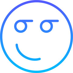 glance Line Icon pictogram symbol visual illustration