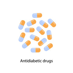 Antidiabetic drugs. Diabetes mellitus type 1, pancreas's failure to produce enough insulin and type 2, cells fail to respond to insulin (Insulin resistance). Result in high blood glucose levels.