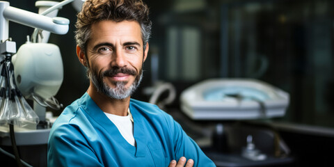 The Face Behind Your Smile: Professional Dentist Portrait
