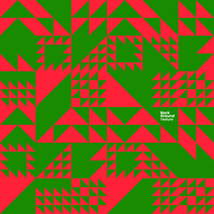 seamless pattern with triangles