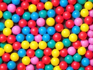 Fototapeta na wymiar Colorful balls Background
