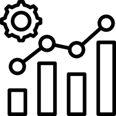 Increasing Outline Icon