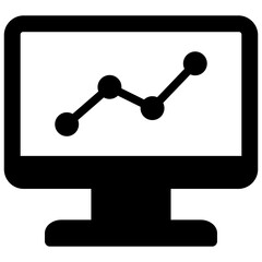 Monitor Glyph Icon