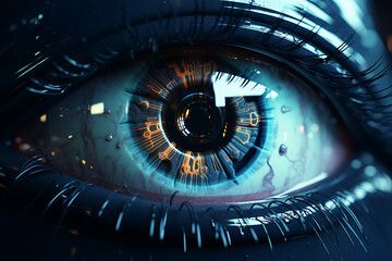 Biometric Eye Scan for Secure Access