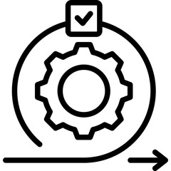 Agile Outline Icon