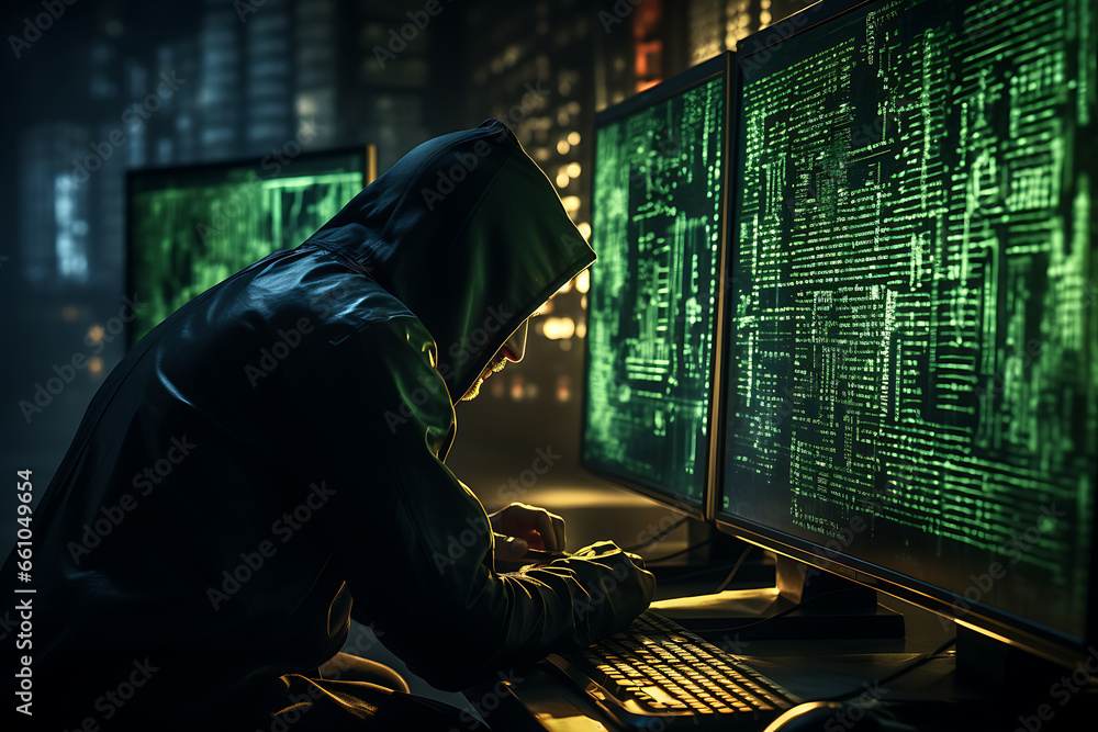 Poster techno cipher unleashed: an intense encounter with the digital world