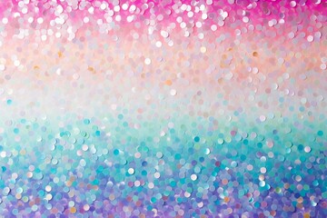 A colorful glitter background. Multi-colored candies