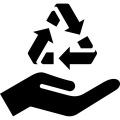 Recycle Glyph Icon