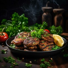 Stir fry vegetables in a wok on a gas stove