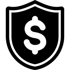 Insurance Glyph Icon