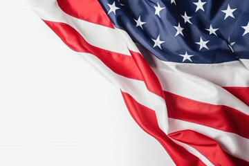American flag, symbolizing patriotism and national pride.