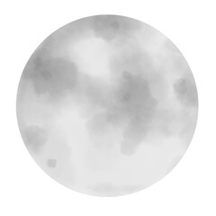moon in the night - obrazy, fototapety, plakaty