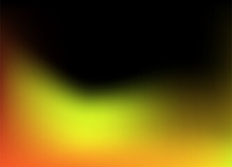 Black and yellow mesh gradient pattern.  Yellow gradient abstract pattern.  Cosmic gradient.