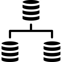 Database Glyph Icon