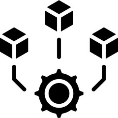 Product Management Glyph Icon