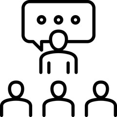 Briefing Outline Icon