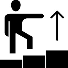 Leadership Glyph Icon