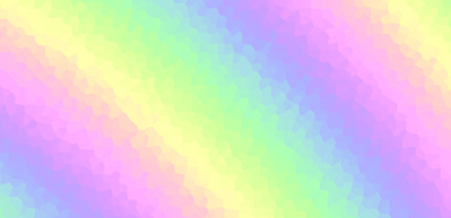 pastel rainbow holographic blurred crystal glass texture Y2K