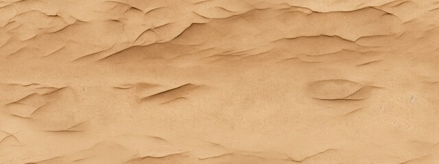 Seamless sandy beach or desert sand dunes tileable texture. Boho chic light brown clay colored summer repeat pattern background