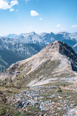 Fototapeta na wymiar カスケード山登山 (カナダ - アルバータ - バンフ国立公園)