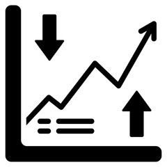 Stocks Glyph Icon