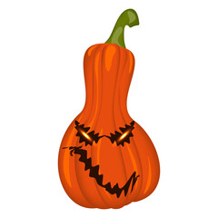 illustration of a pumpkin