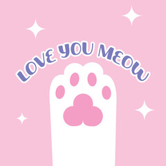 loves you meow