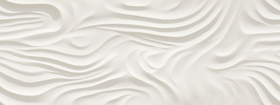 Seamless white sandy beach or desert sand dunes tileable texture. Boho chic light brown clay colored summer repeat pattern background