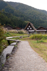 Shirakawa Old village in Japan it is one of UNESCO World Heritage list
