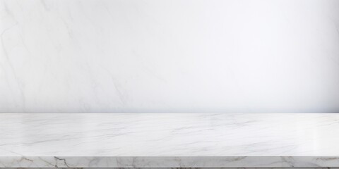 White marble flooring for interior decoration, used as studio background wall to display your products.