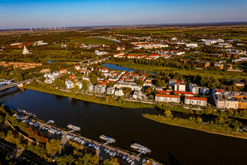 Magdeburg in Sachsen Anhalt aus der Luft | Luftbilder von Magdeburg 